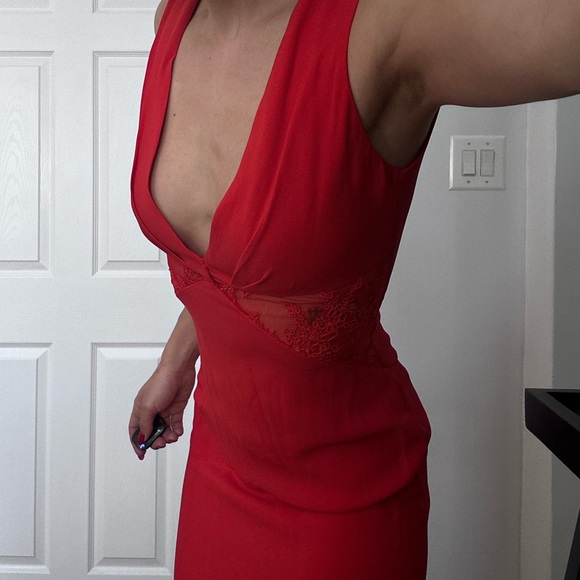 Roberto Cavalli Vintage Red Gown - Picture 2 of 10